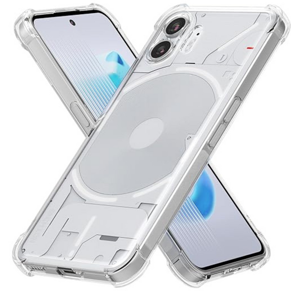 SilicaClear Transparent Silicone Case for nothing Phone 2