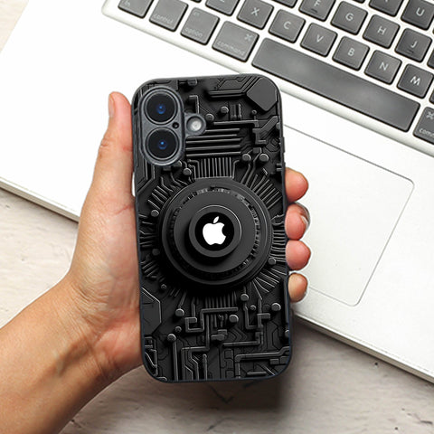 Core Reactor metal back case for Apple Iphone 16 Plus