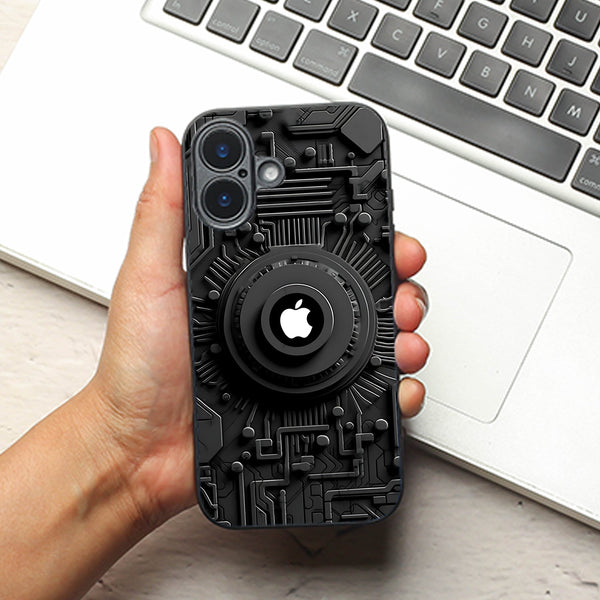 Core Reactor metal back case for Apple Iphone 16