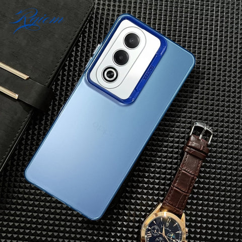 Blue Rgiem Slim Slicone Non-Yellowing Protective Case for Oppo K12x
