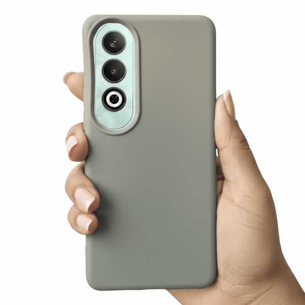 Grey Silicone Case for Oneplus Nord Ce 4