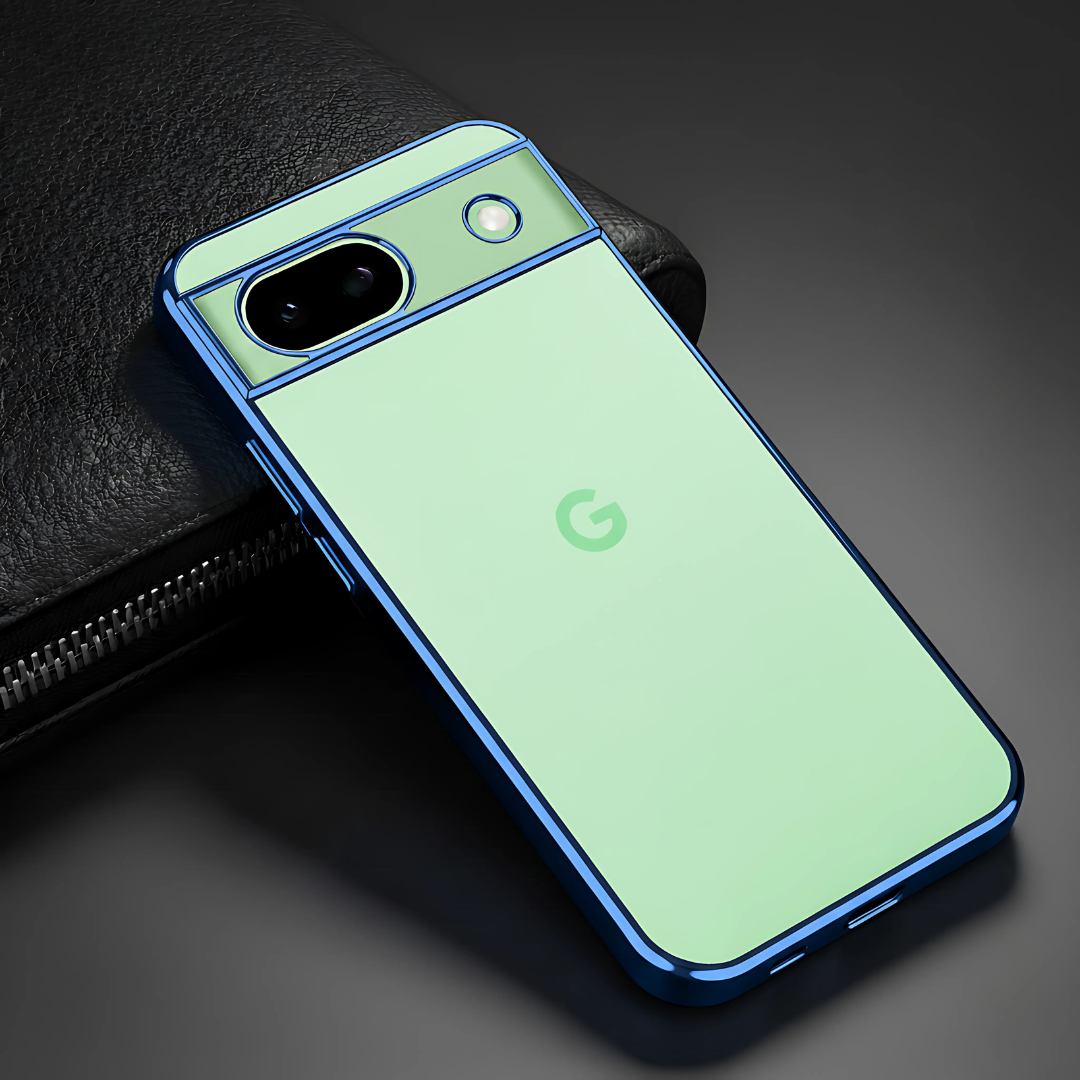EW Blue Transparent case for Google Pixel 8a