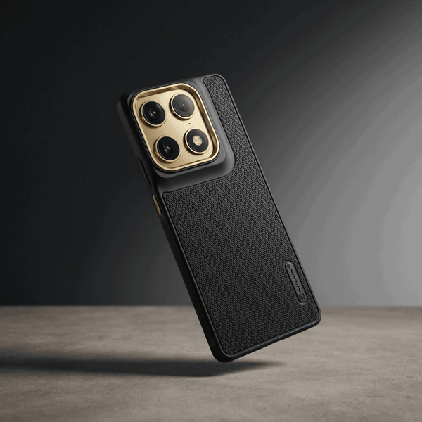 Black DRAVIK Texture Silicone Case for Motorola Signature