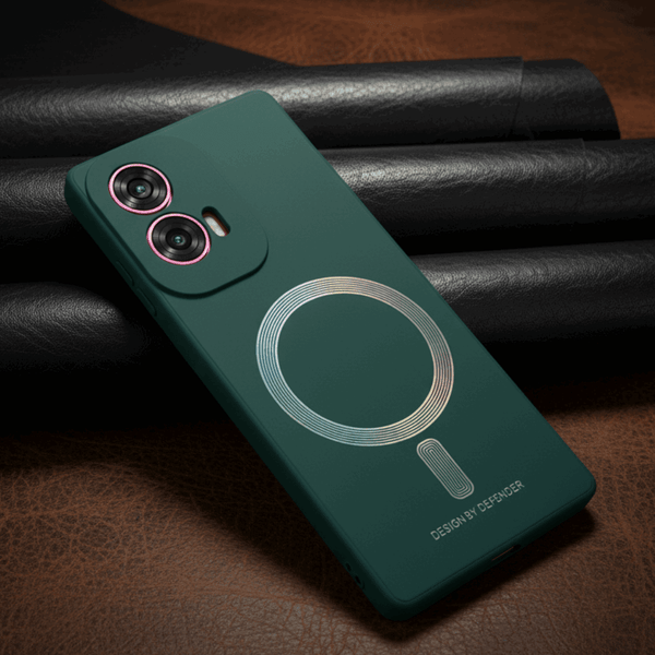 Dark Green DEFEND Rainbow Case for Motorola Edge 50 Fusion