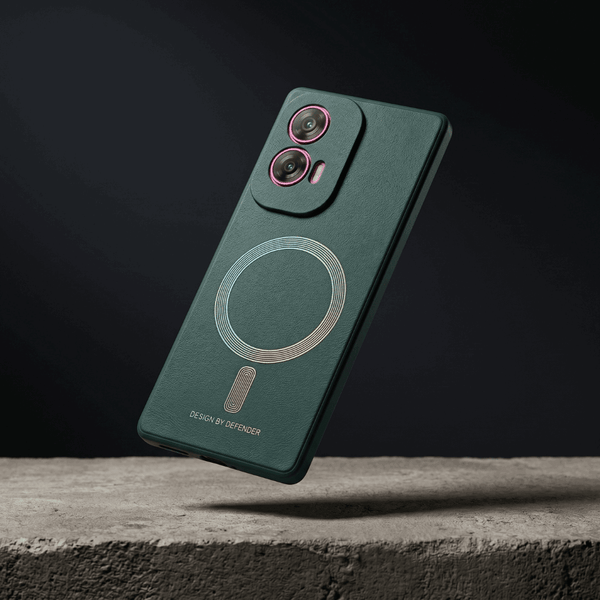 Dark Green DEFEND Rainbow Case for Motorola Edge 50 Fusion