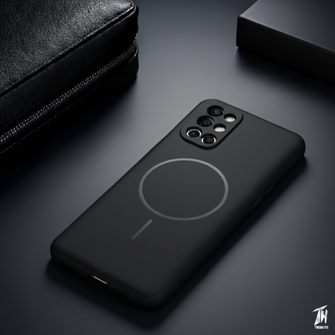 CAVEN Black Silicone case for Oneplus 9R