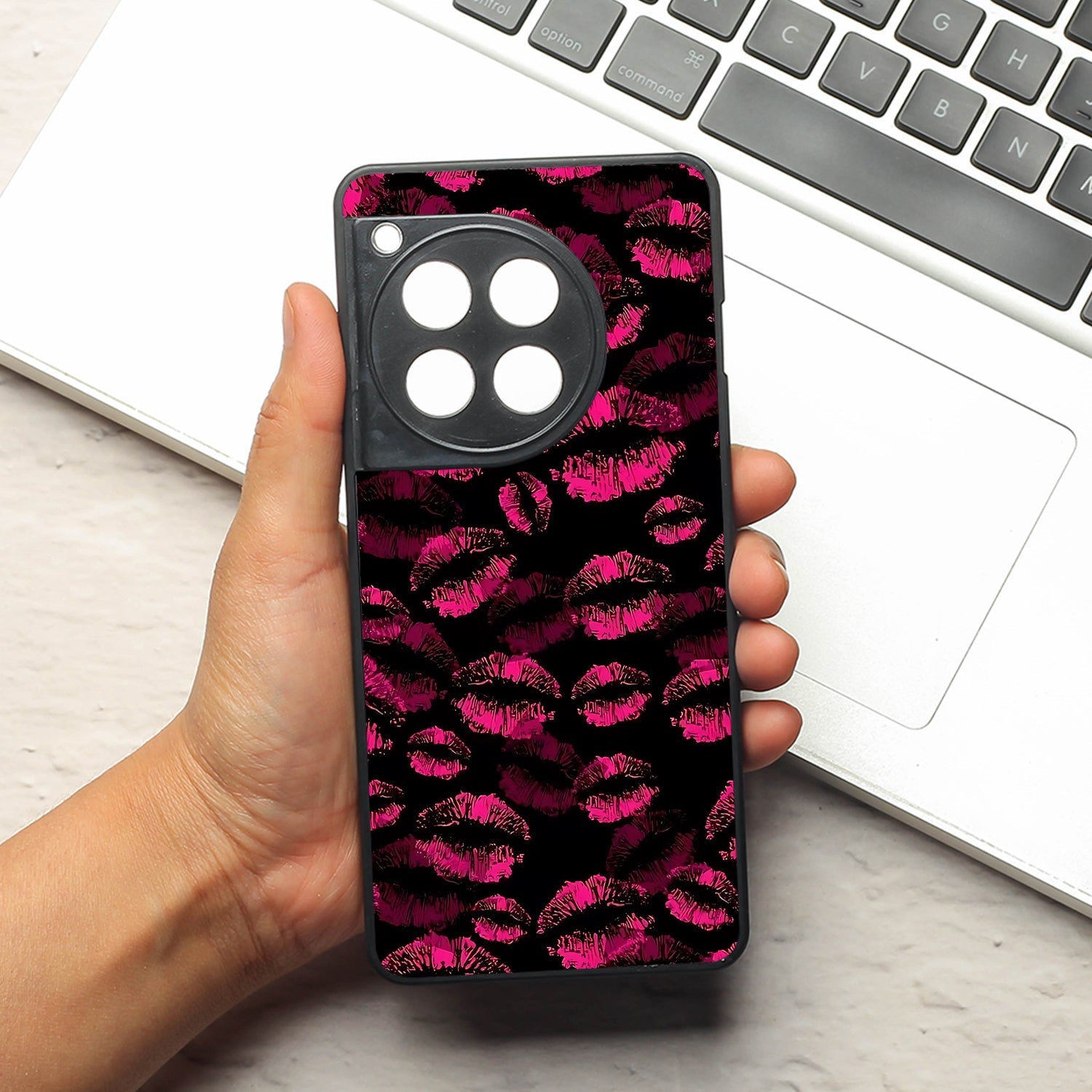 XOXO Vibe metal back case for Oneplus 12R