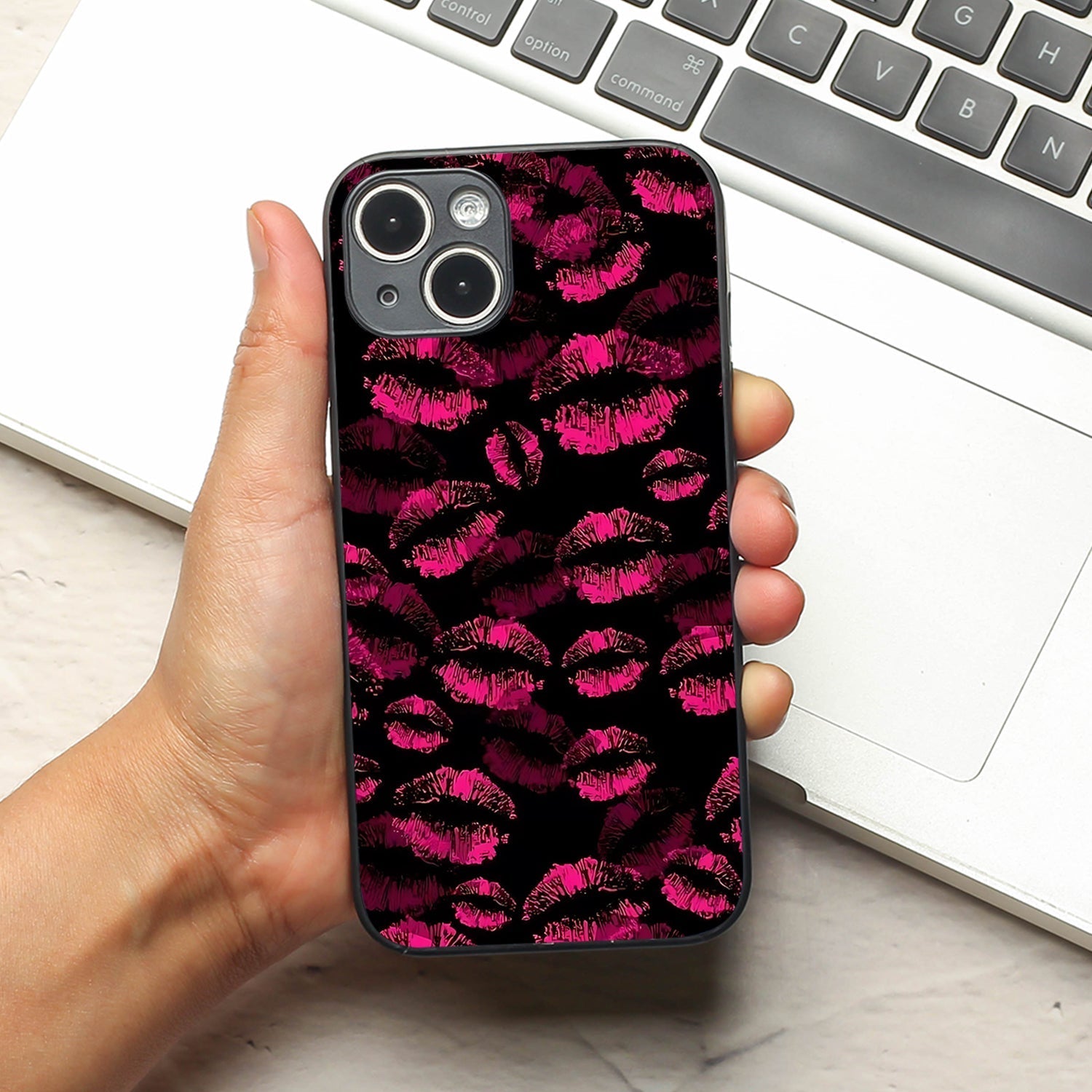 XOXO Vibe metal back case for Apple Iphone 15 Plus