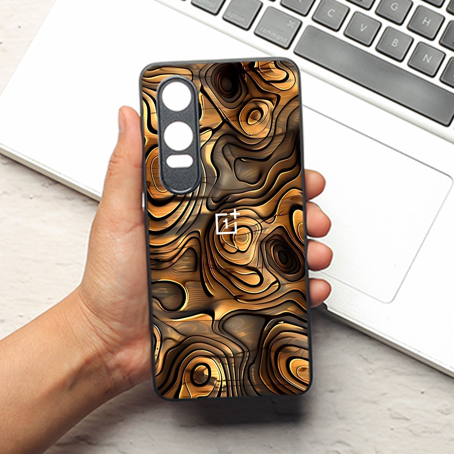 Rust Mirage metal back case for Oneplus Nord CE 4 Lite