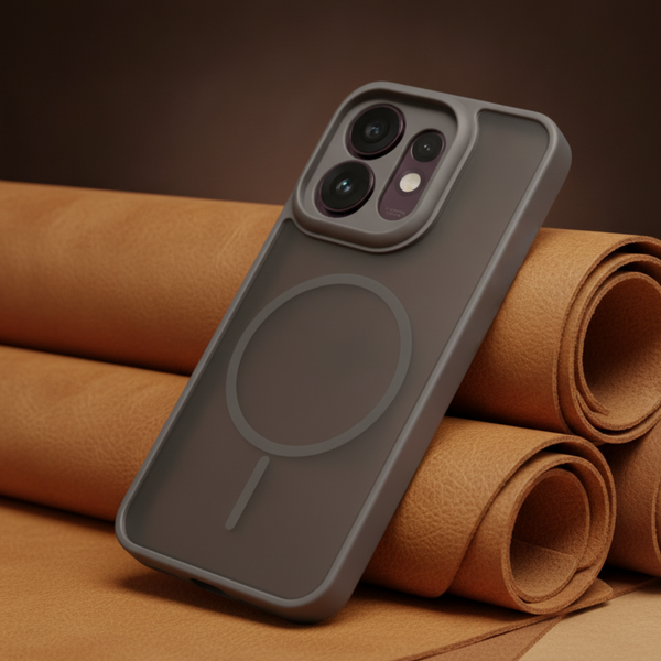 KYRON Grey Matte Camera Protection Case for Oppo Reno 16