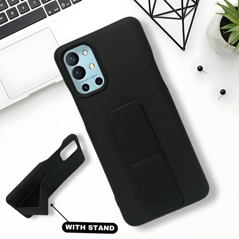 FlexiStand Black Silicone case for Oneplus 8T