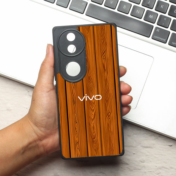 WoodCraft Touch metal back case for Vivo V50