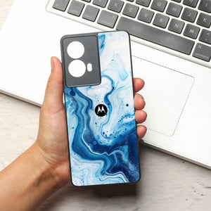 Neptune Swirl metal back case for Motorola Edge 50 Fusion