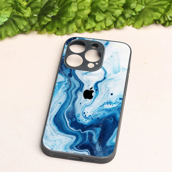 Neptune Swirl metal back case for Apple Iphone 12 Pro Max