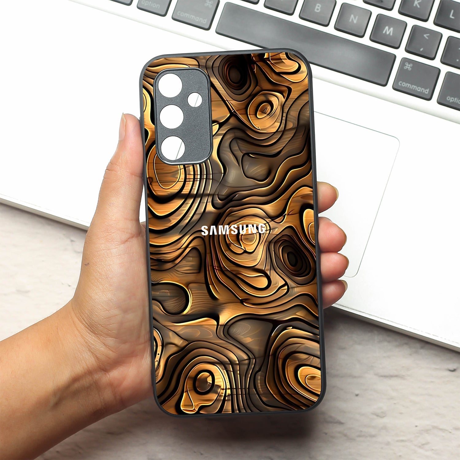 Rust Mirage metal back case for Samsung A14