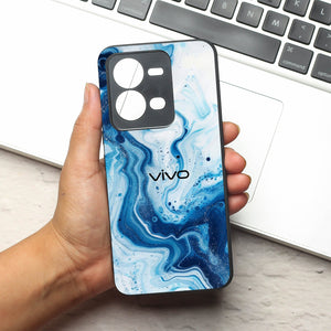 Neptune Swirl metal back case for Vivo V25