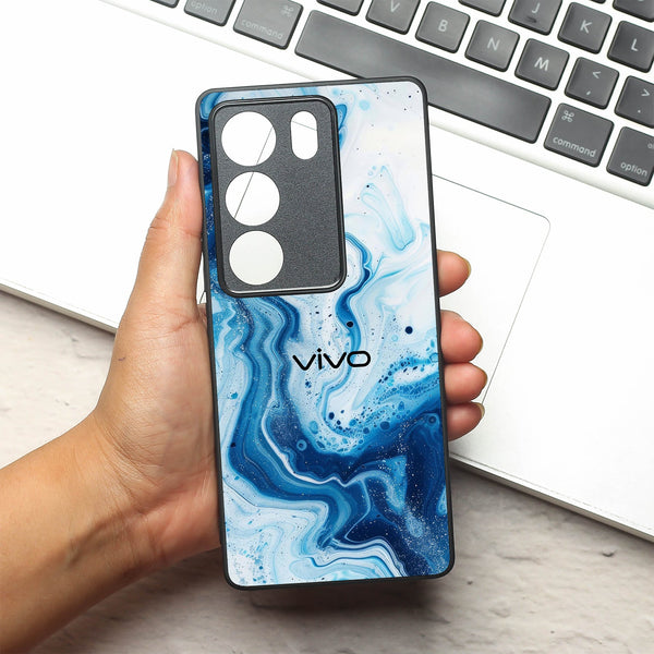 Neptune Swirl metal back case for Vivo V29