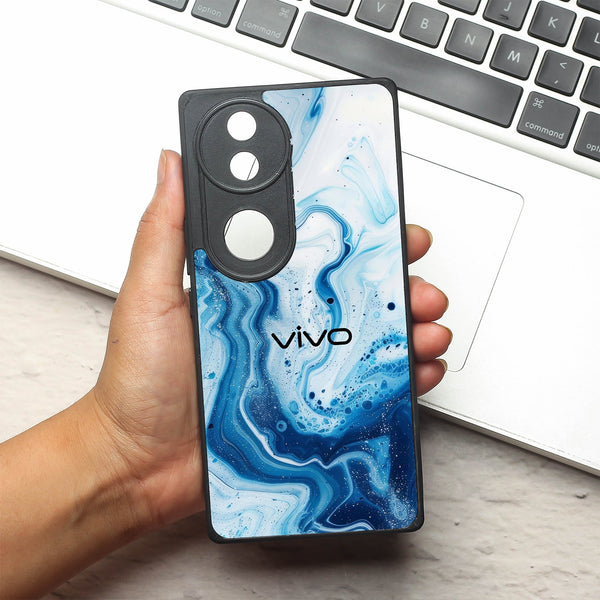 Neptune Swirl metal back case for Vivo V50