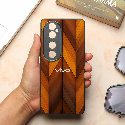 V-Wood Luxe metal back case for Vivo V40