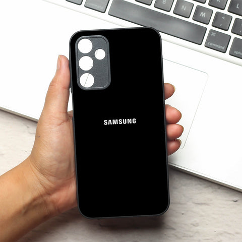 Black metal back case for Samsung A15