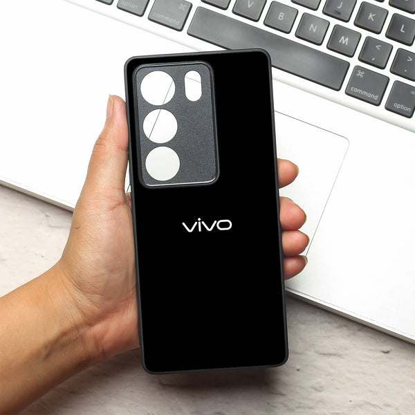 Black metal back case for Vivo V29