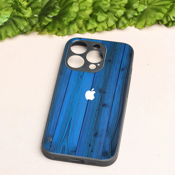 Indigo Planks metal back case for Apple Iphone 16 Pro