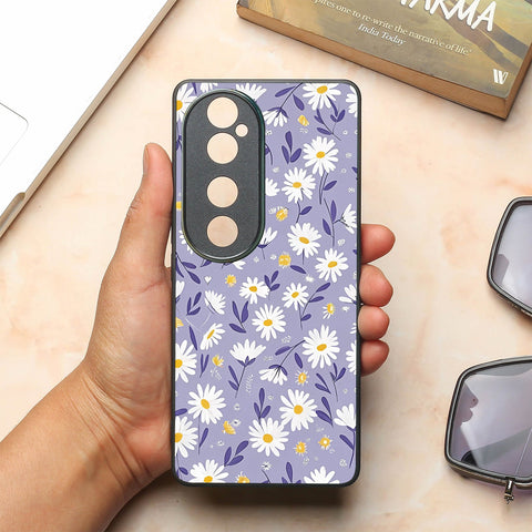 Lavender Daisies metal back case for Vivo V40