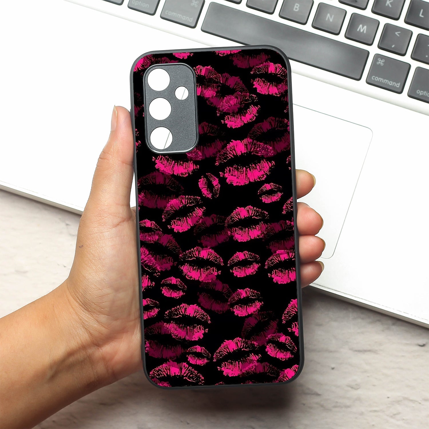 XOXO Vibe Vibe metal back case for Samsung A14