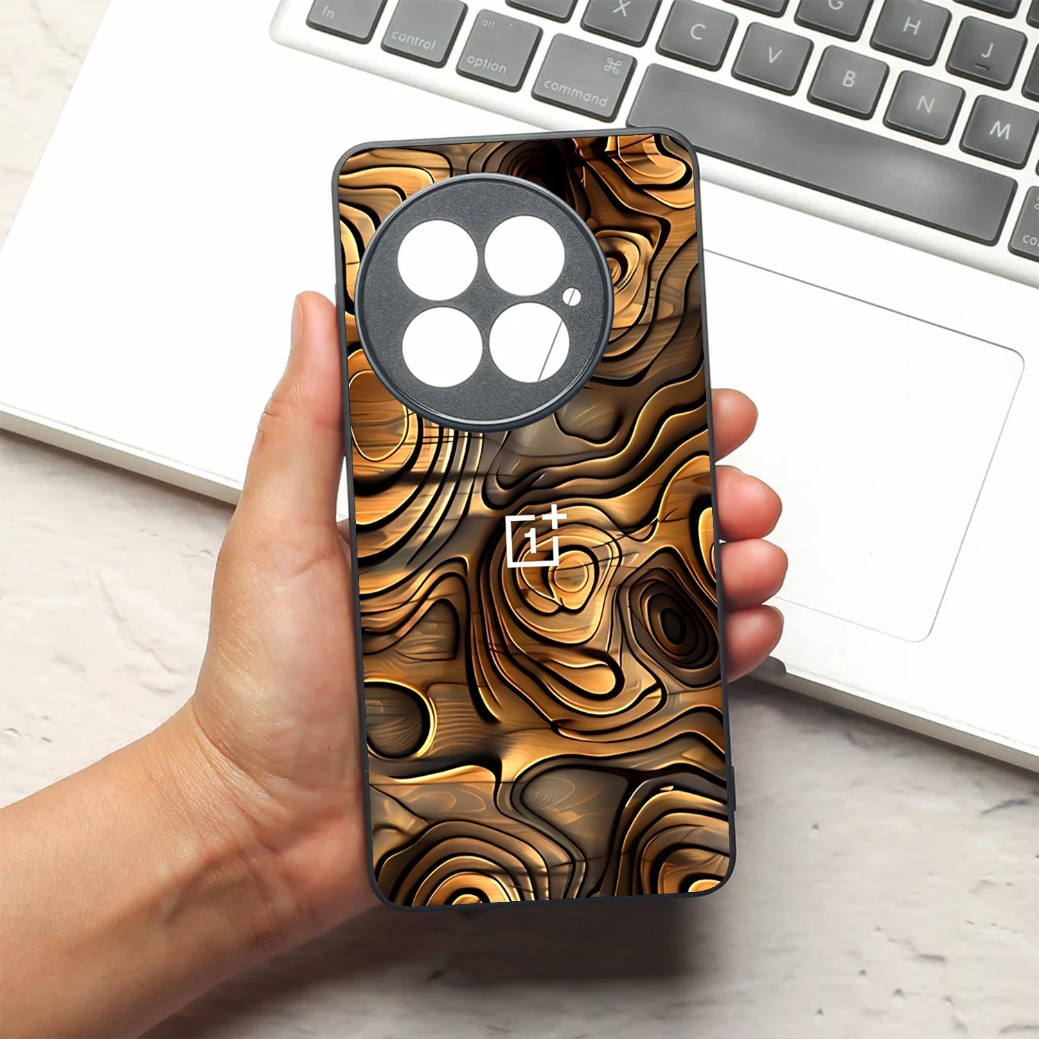 Rust Mirage metal back case for Oneplus 13R