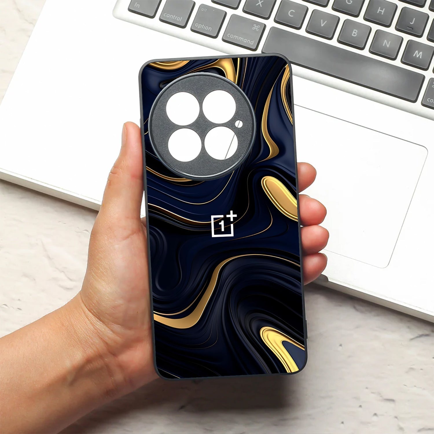 Noir Gold metal back case for Oneplus 13R