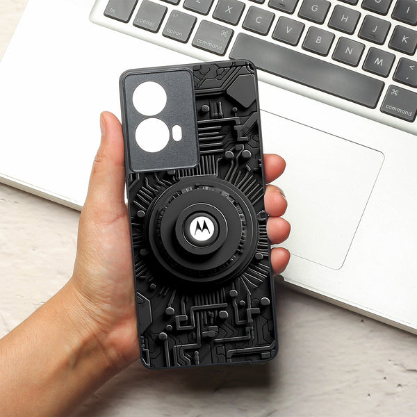 Core Reactor metal back case for Motorola Edge 50 Fusion