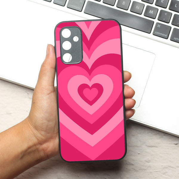 Retro Love metal back case for Samsung A14