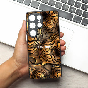 Rust Mirage metal back case for Samsung S25 Ultra