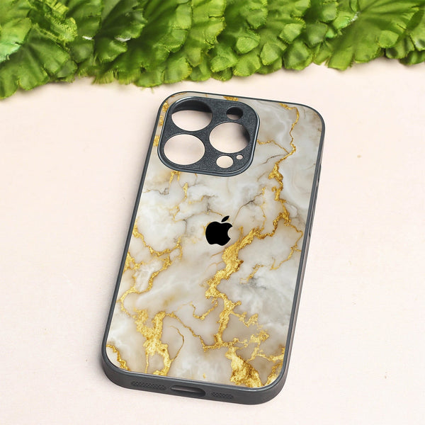 Gold Vein Glory metal back case for Apple Iphone 12 Pro Max