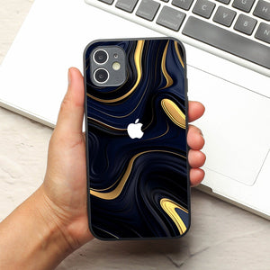 Noir Gold metal back case for Apple Iphone 11