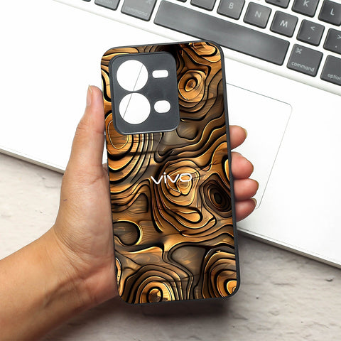 Rust Mirage metal back case for Vivo V25