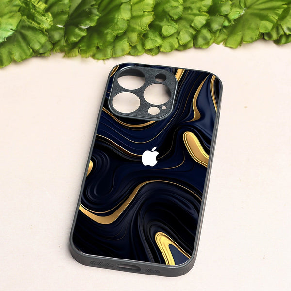 Noir Gold metal back case for Apple Iphone 11 Pro