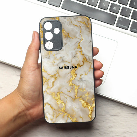Gold Vein Glory metal back case for Samsung A15