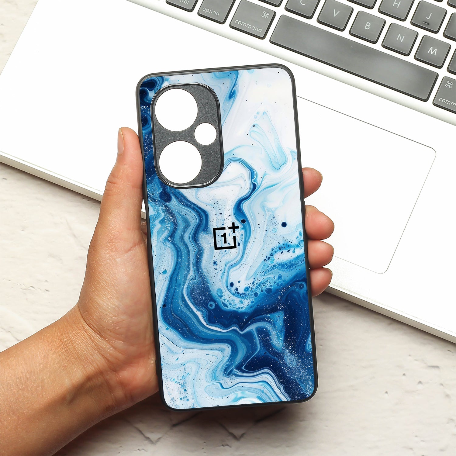 Neptune Swirl metal back case for Oneplus Nord CE 3 Lite