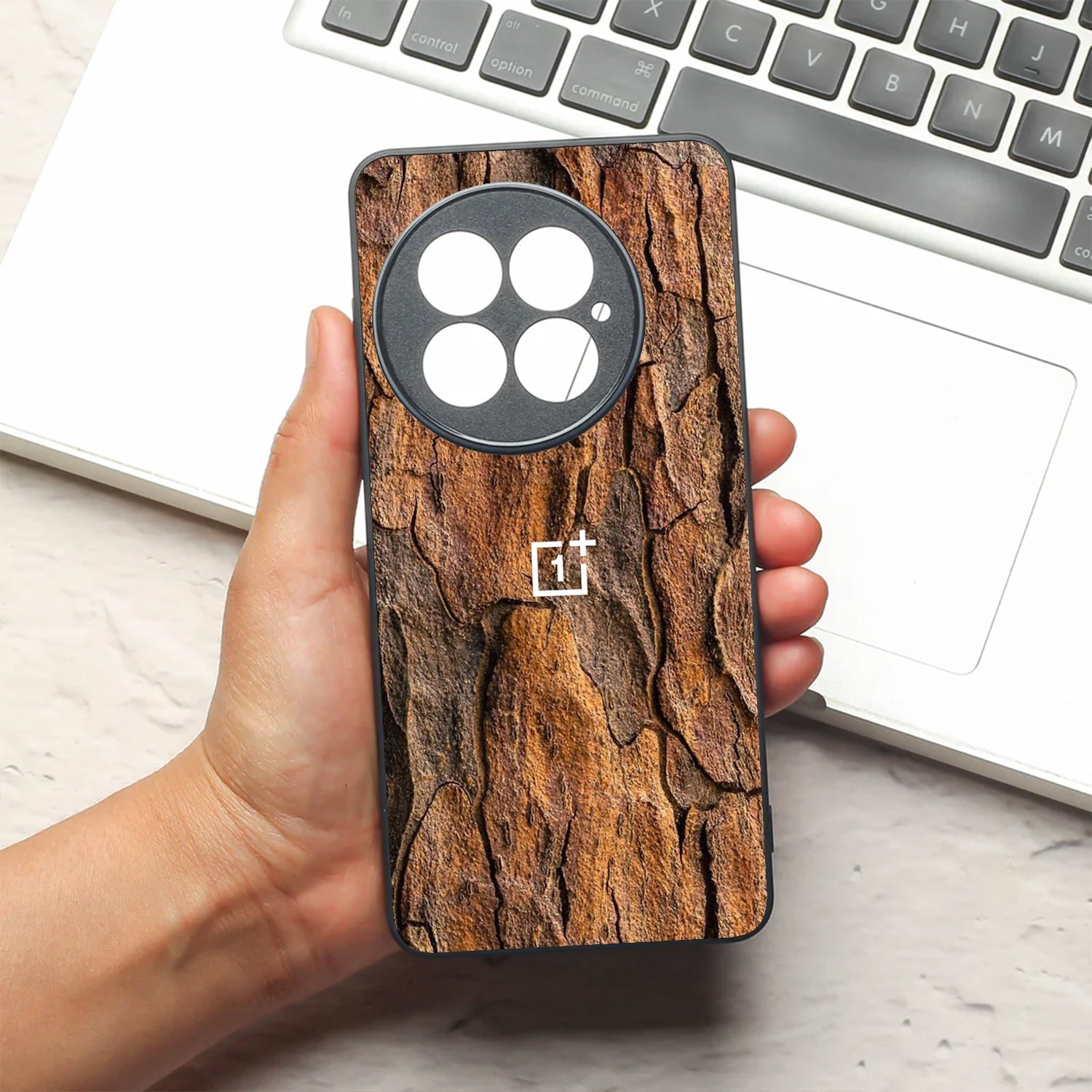 Wavy Grain metal back case for Oneplus 13R