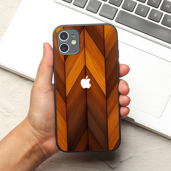 V-Wood Luxe metal back case for Apple Iphone 12