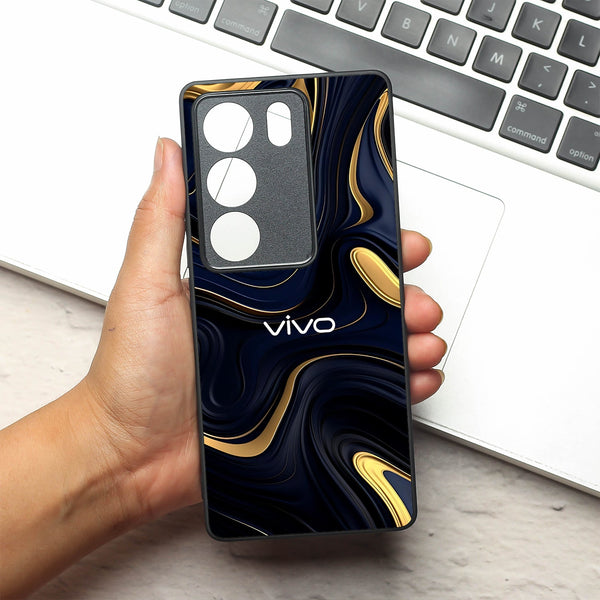 Noir Gold metal back case for Vivo V29