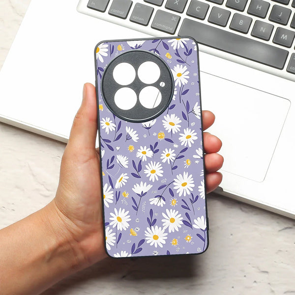 Lavender Daisies metal back case for Oneplus 13R
