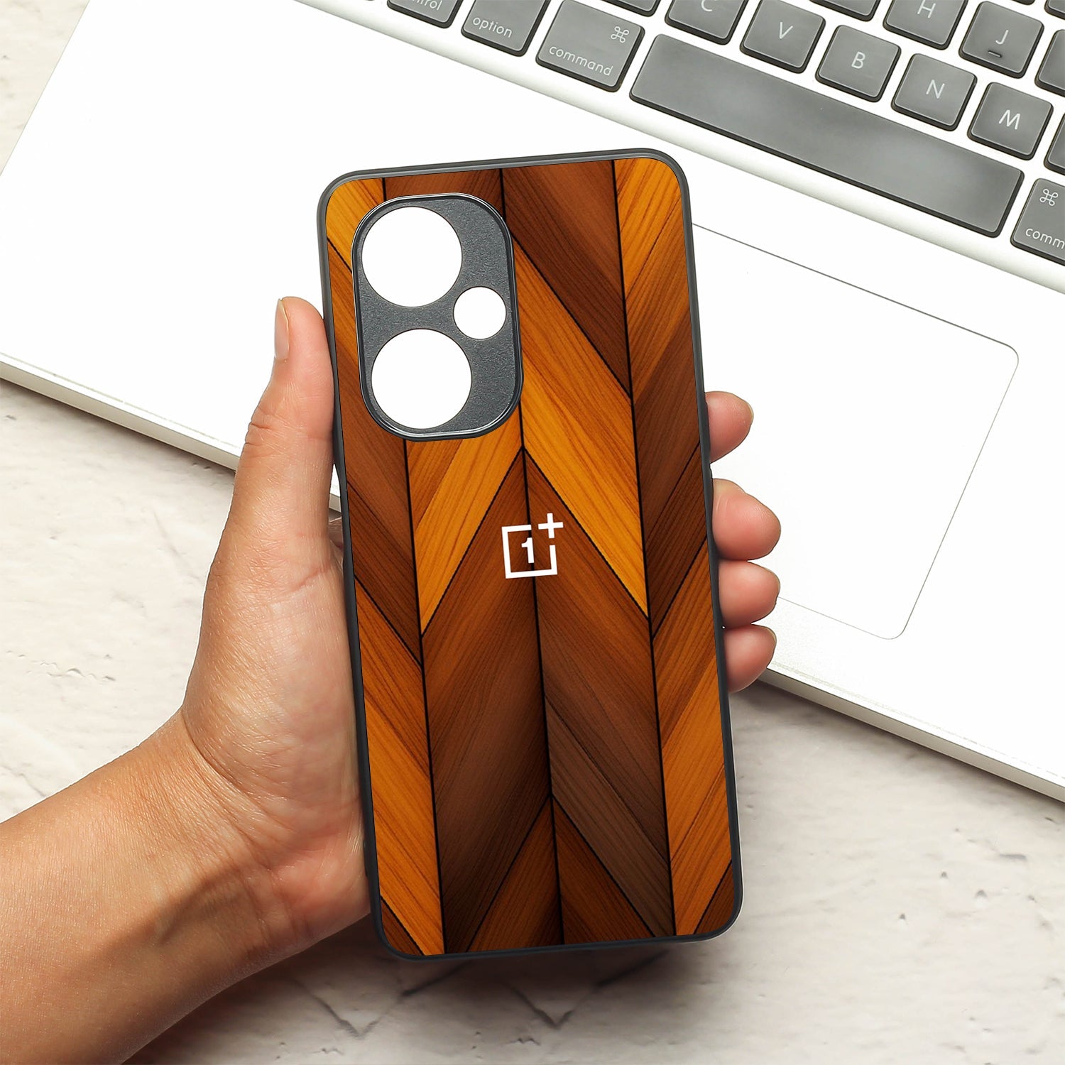 V-Wood Luxe metal back case for Oneplus Nord CE 3 Lite