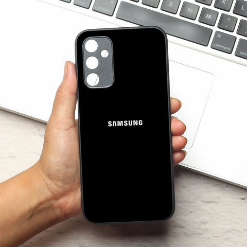 Black metal back case for Samsung A14