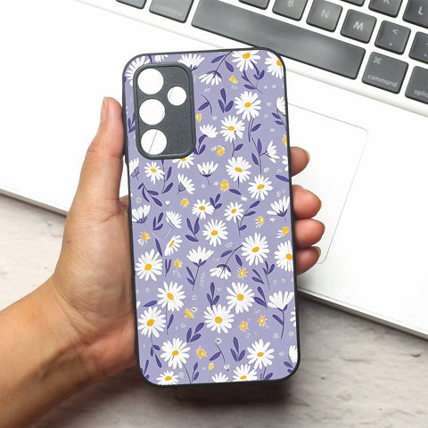 Lavender Daisies metal back case for Samsung A15