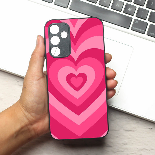 Retro Love metal back case for Samsung A15