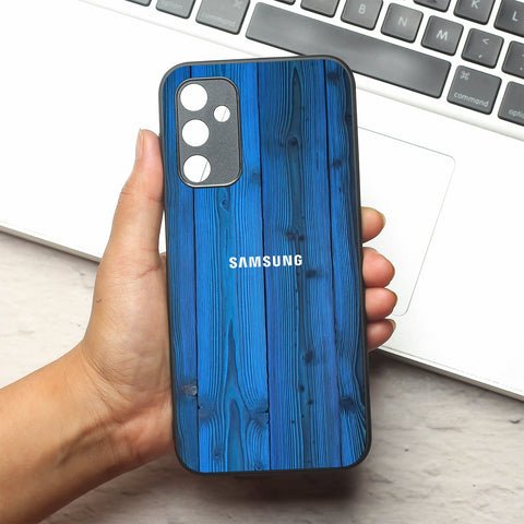 Indigo Planks metal back case for Samsung A14