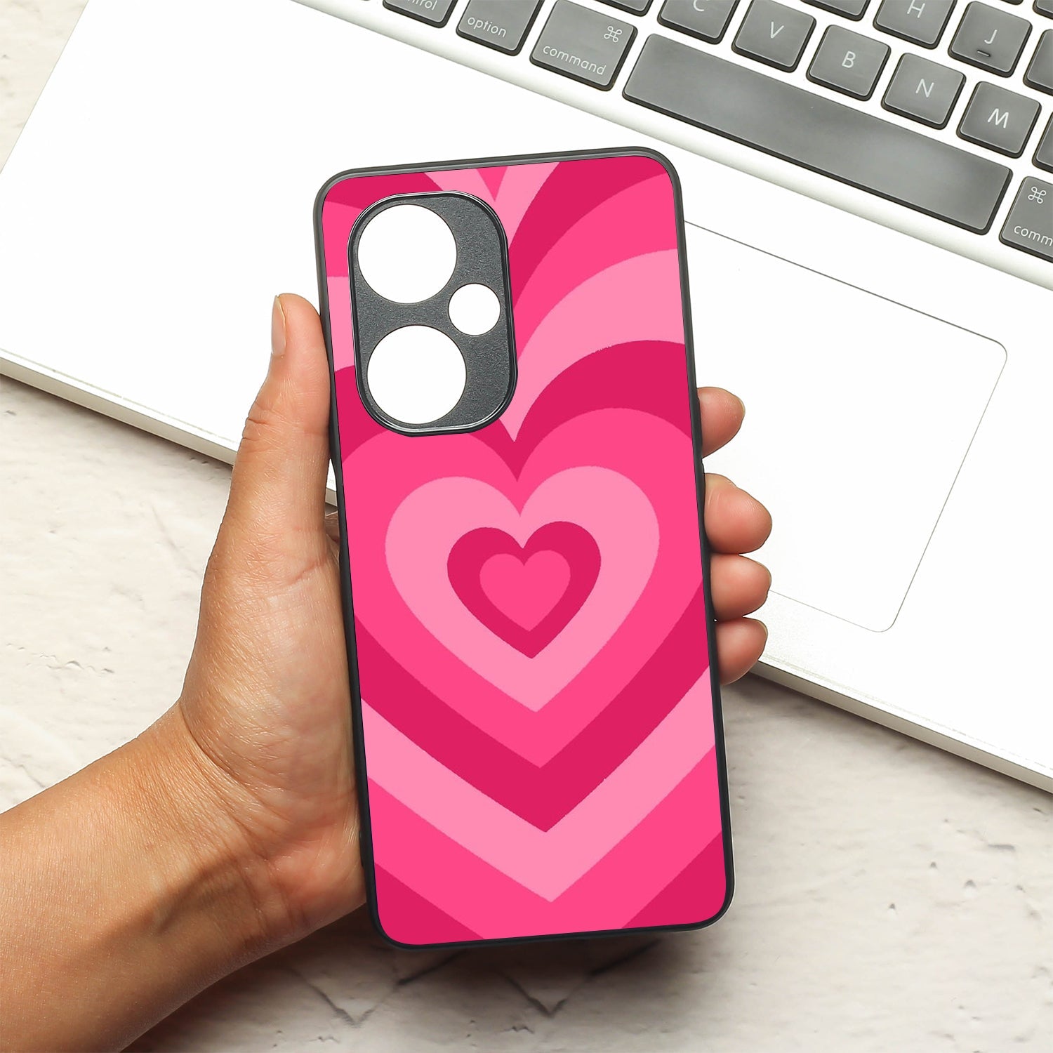 Retro Love metal back case for Oneplus Nord CE 3 Lite