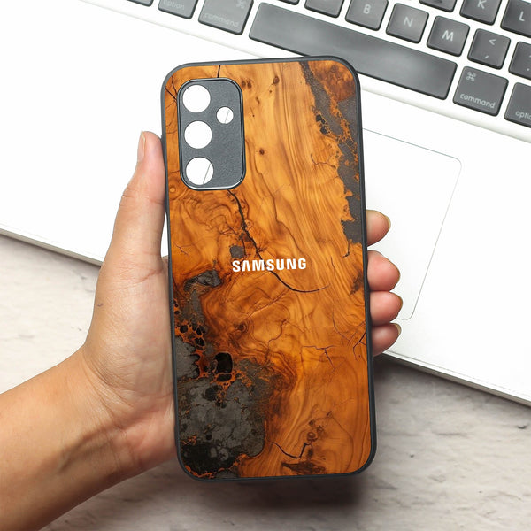 Lava Oak metal back case for Samsung A14